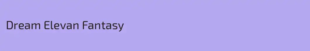 Dream Elevan Fantasy